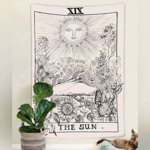 Sun Tarot Tapestry
